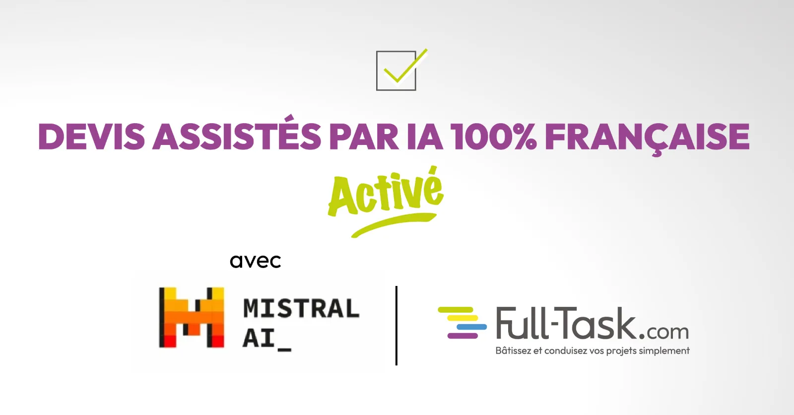 IA française pour les artisans du BTP : l'alliance gagnante de Full-Task